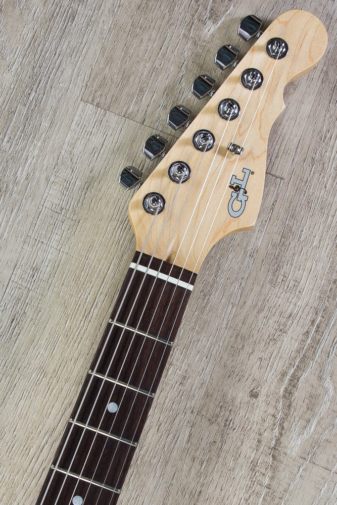 G&L USA Legacy Electric Guitar, Rosewood Fretboard, Hard Case - 3-Tone Sunburst