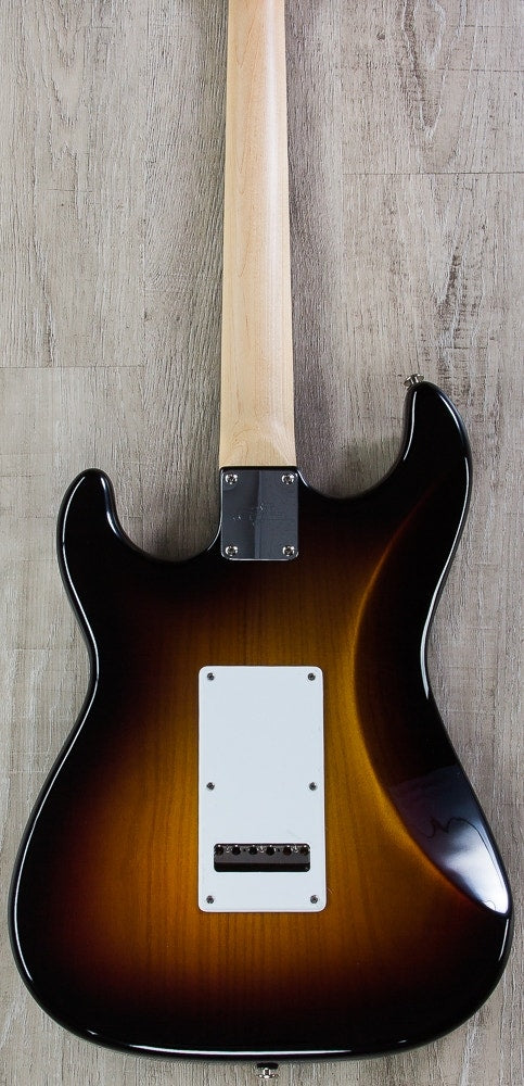 G&L USA Legacy Electric Guitar, Rosewood Fretboard, Hard Case - 3-Tone Sunburst