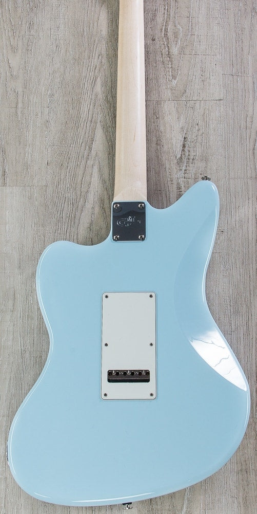 G&L USA Doheny Electric Guitar, Ebony Fingerboard, Hard Case - Sonic Blue