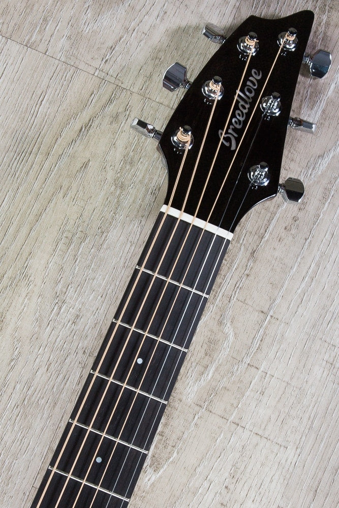 Breedlove Legacy Concert CE Acoustic-Electric Guitar, Redwood – East Indian Rosewood, Hard Case