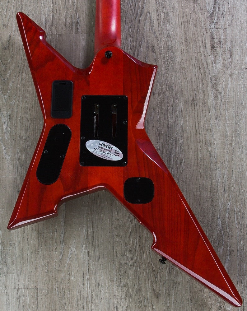 Schecter JLX-1 FR Jeff Loomis Cygnus Signature Electric Guitar - See Thru Cherry (STC)