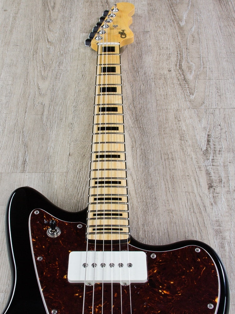 G&L USA Doheny Electric Guitar, Maple Fingerboard, Hard Case - Jet Black