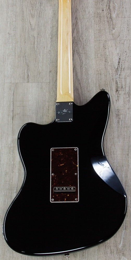 G&L USA Doheny Electric Guitar, Maple Fingerboard, Hard Case - Jet Black