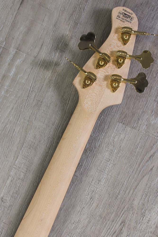 Cort Jeff Berlin Series 5-String Rithimic Bass Guitar - Natural Rosewood Gloss