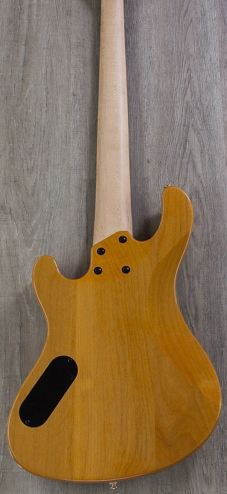 Cort Jeff Berlin Series 5-String Rithimic Bass Guitar - Natural Rosewood Gloss