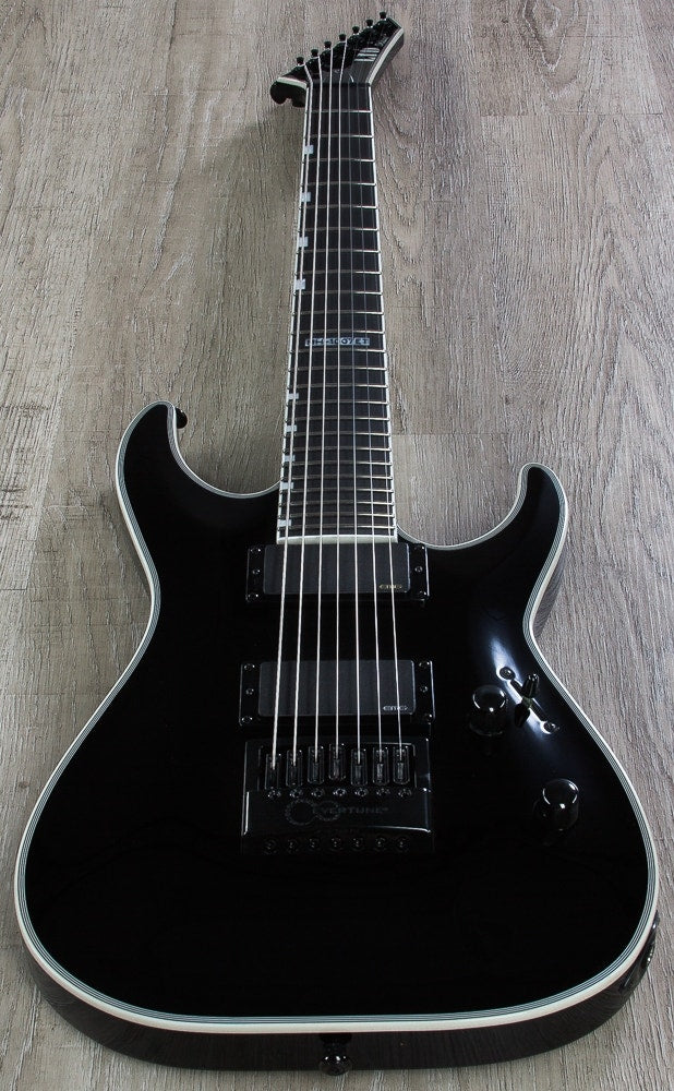 ESP LTD MH-1007 Evertune Electric Guitar - Black