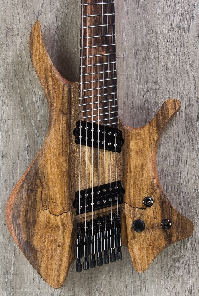 Skervesen Shoggie Doublecut 7 FF 7-String Electric Guitar, Bare Knuckle Juggernaut Pickups, Hard Case