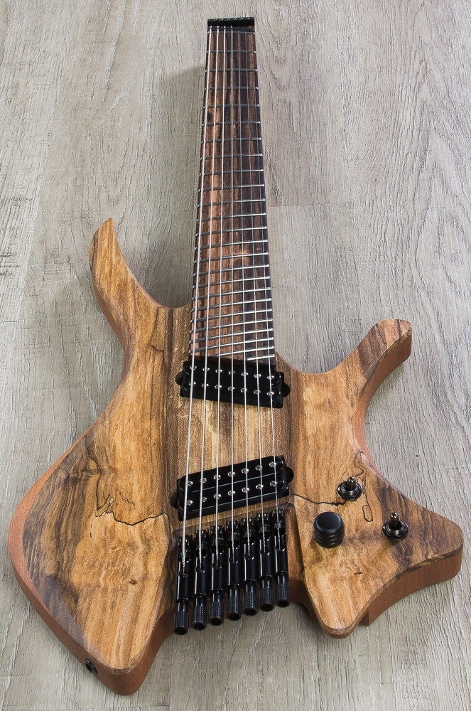 Skervesen Shoggie Doublecut 7 FF 7-String Electric Guitar, Bare Knuckle Juggernaut Pickups, Hard Case