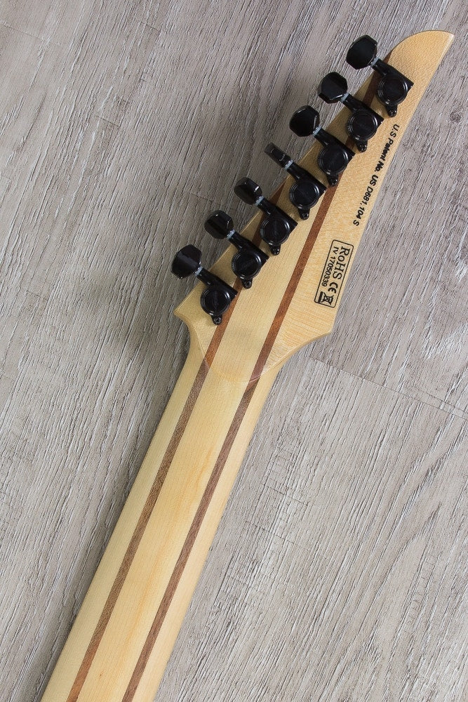 Legator Ninja Overdrive 300-PRO 7-String Electric Guitar, Maple Fingerboard - Jupiter Burst Burl