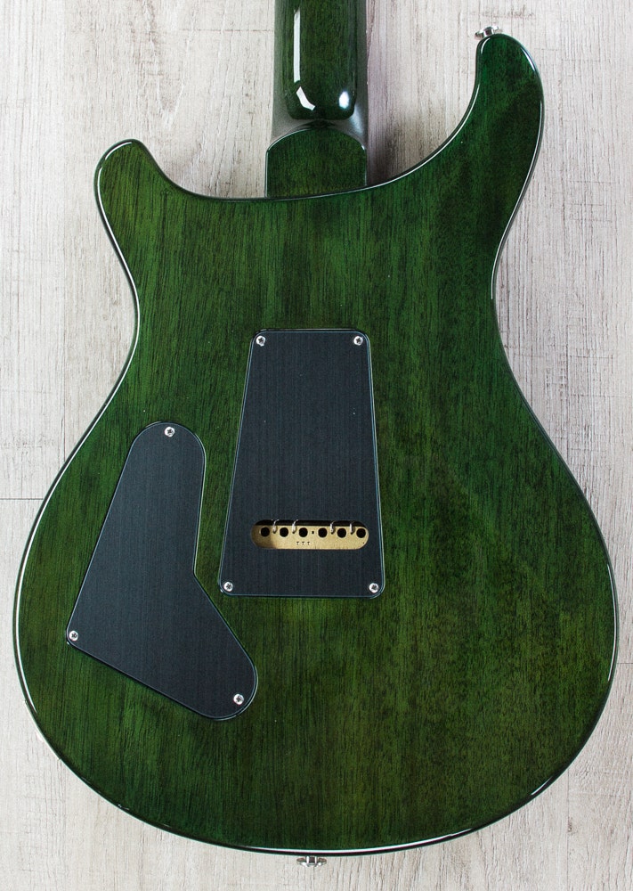 PRS Paul Reed Smith Custom 24 Electric Guitar, Pattern Thin, Rosewood Fingerboard, Hard Case - Emerald Wrap