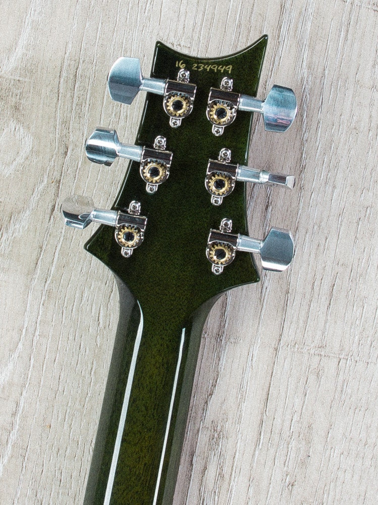 PRS Paul Reed Smith Custom 24 Electric Guitar, Pattern Thin, Rosewood Fingerboard, Hard Case - Emerald Wrap