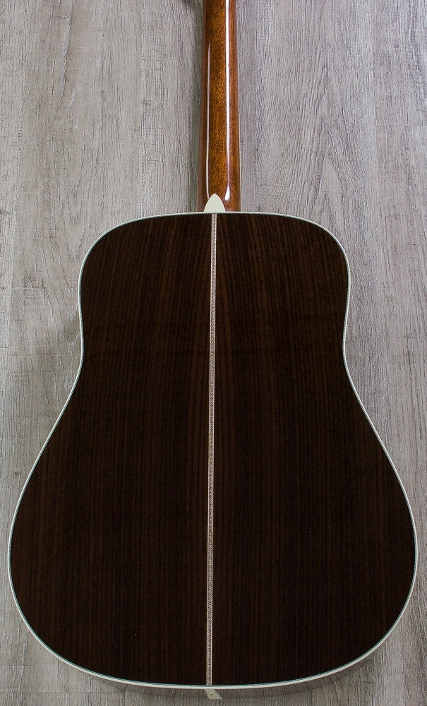 Martin Standard Series D‑42 Dreadnought Acoustic Guitar, Ebony Fingerboard, Hard Case - Natural