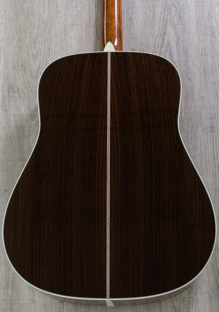 Martin Standard Series D‑42 Dreadnought Acoustic Guitar, Ebony Fingerboard, Hard Case - Natural