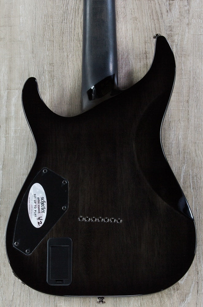 Schecter Hellraiser Hybrid C-7 7-String Electric Guitar - Trans Black Burst