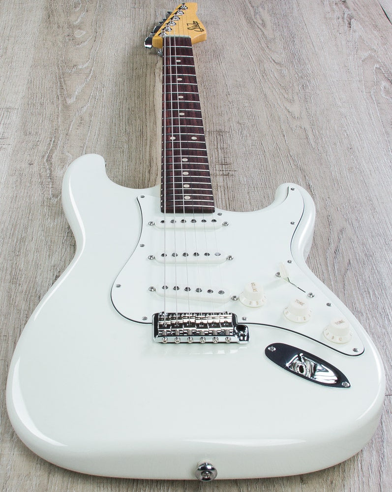 Suhr CP-IR-SSS-OW Classic Pro, Indian Rosewood Fretboard, SSS Pickup Config Electric Guitar - Olympic White