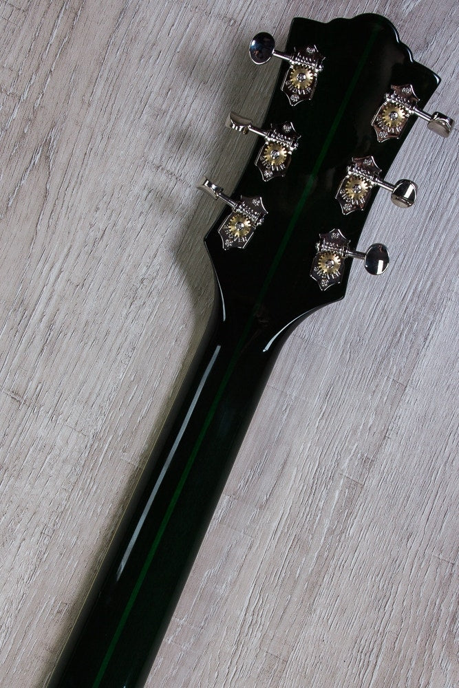 Guild Starfire IV ST Semi-Hollow Electric Guitar, Rosewood Fingerboard, Hardshell Case - Emerald Green