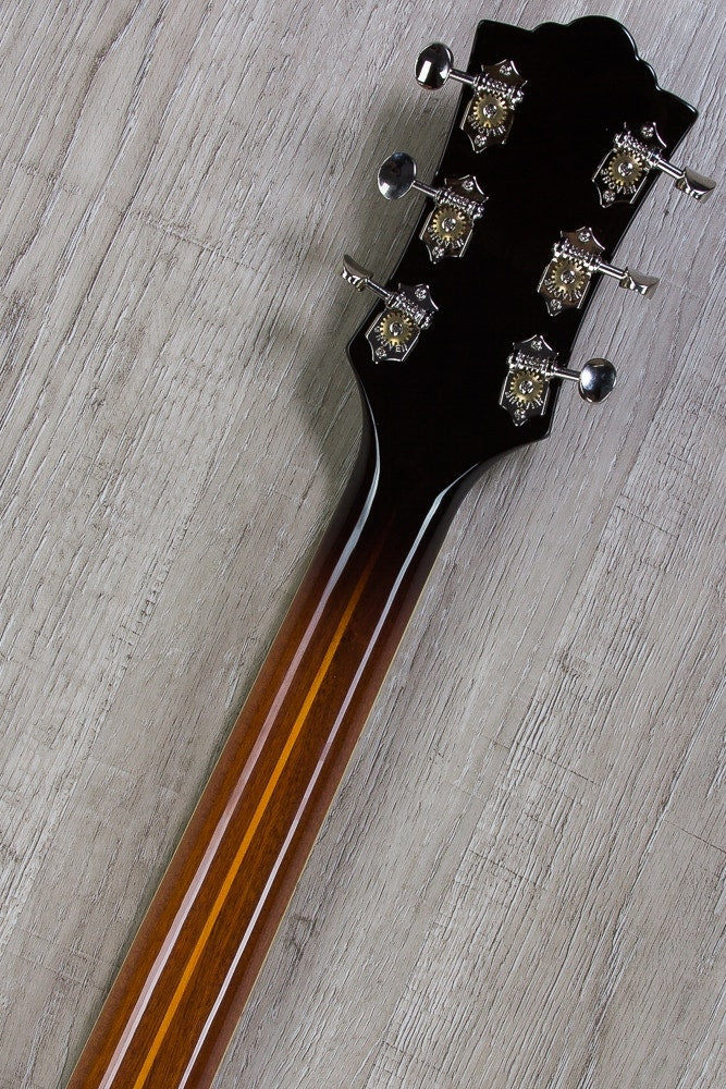 Guild Starfire IV ST Semi-Hollow Electric Guitar with Hard Case - Vintage Sunburst