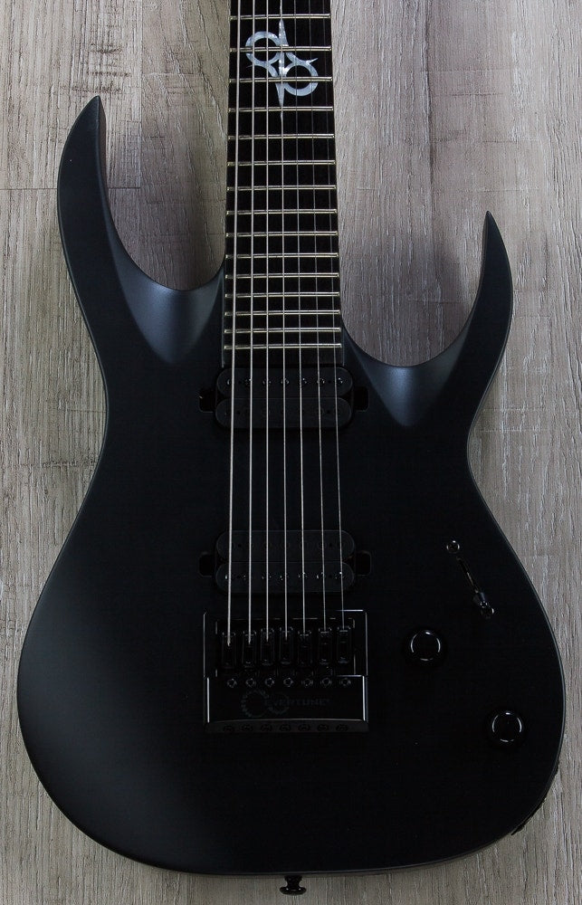 Washburn PX-SOLAR17ETC Parallaxe Series Ola Englund Solar 17ETC Electric Guitar - Carbon Black
