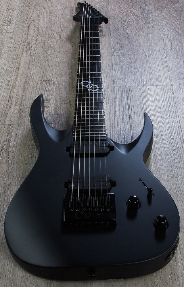 Washburn PX-SOLAR17ETC Parallaxe Series Ola Englund Solar 17ETC Electric Guitar - Carbon Black