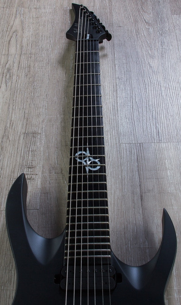 Washburn PX-SOLAR17ETC Parallaxe Series Ola Englund Solar 17ETC Electric Guitar - Carbon Black