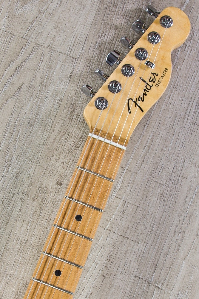 Fender Limited Edition American Elite Mahogany Tele Thinline Electric Guitar, Maple Fretboard, Hard Case