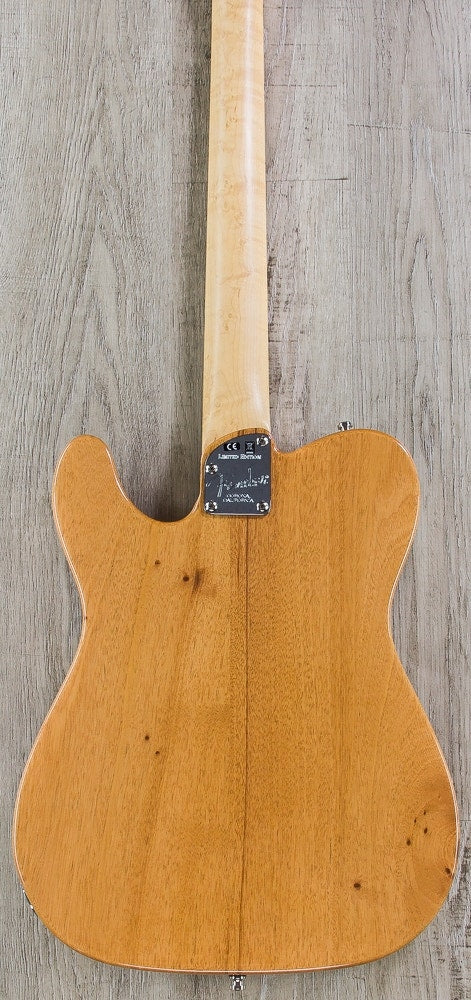 Fender Limited Edition American Elite Mahogany Tele Thinline Electric Guitar, Maple Fretboard, Hard Case