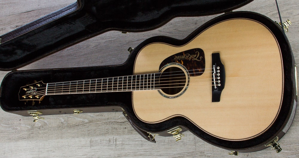 Takamine TLD M2 Special Edition Oregon Myrtle Acoustic Guitar with Hard Case (#53110637)