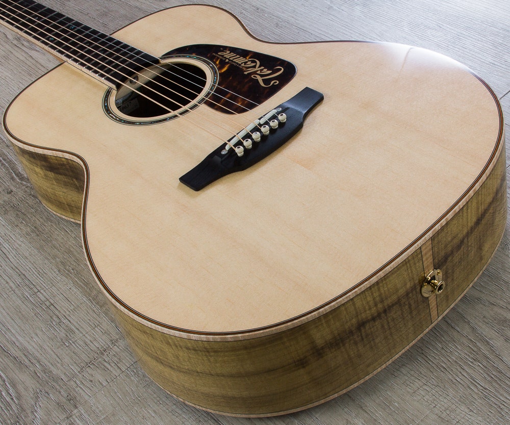 Takamine TLD M2 Special Edition Oregon Myrtle Acoustic Guitar with Hard Case (#53110637)