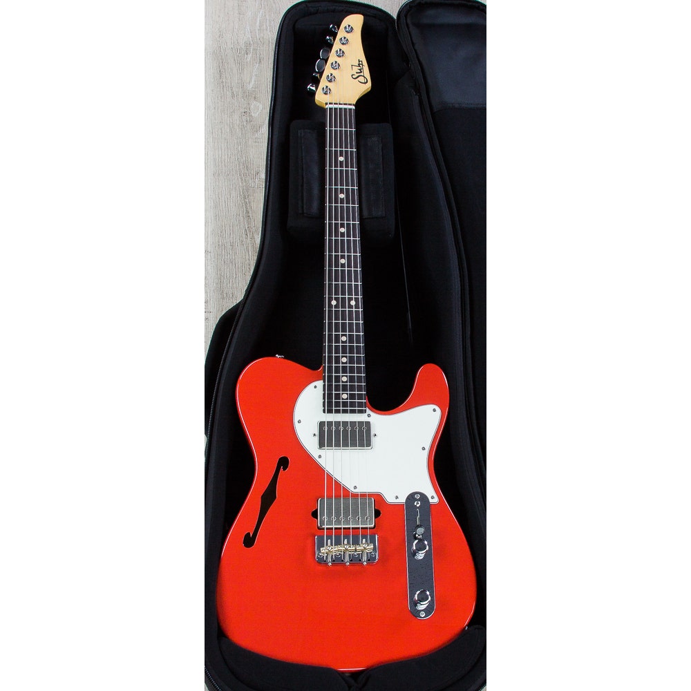 Suhr Alt T Pro Electric Guitar, Indian Rosewood Fretboard, Deluxe Padded Gig Bag - Dakota Red