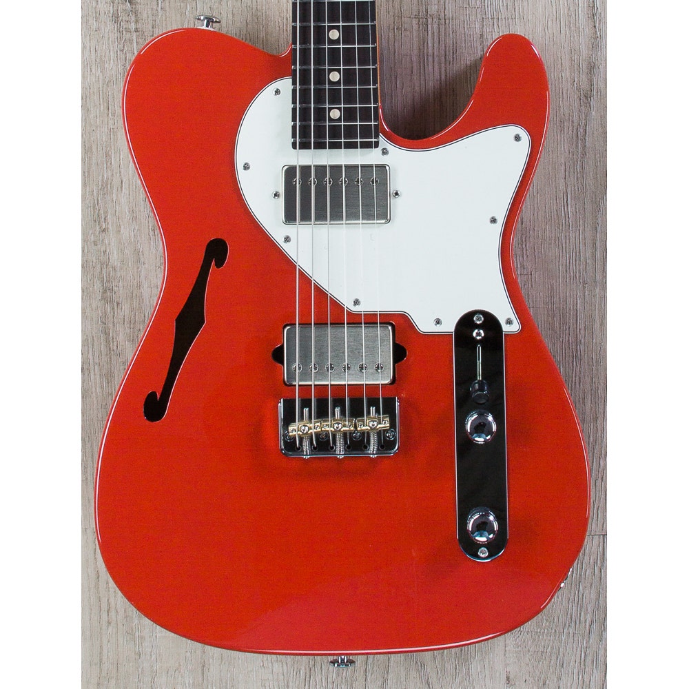 Suhr Alt T Pro Electric Guitar, Indian Rosewood Fretboard, Deluxe Padded Gig Bag - Dakota Red
