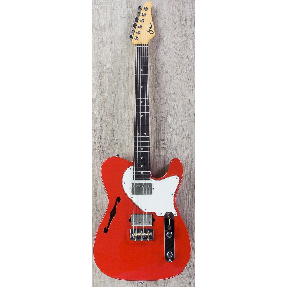 Suhr Alt T Pro Electric Guitar, Indian Rosewood Fretboard, Deluxe Padded Gig Bag - Dakota Red