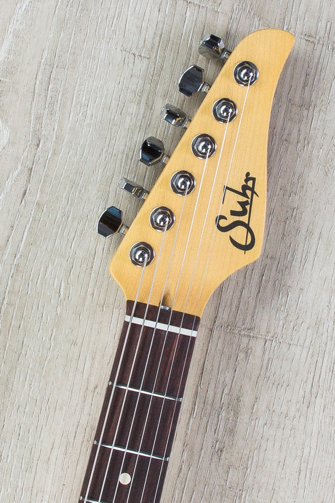 Suhr Alt T Pro Electric Guitar, Indian Rosewood Fretboard, Deluxe Padded Gig Bag - Sonic Blue