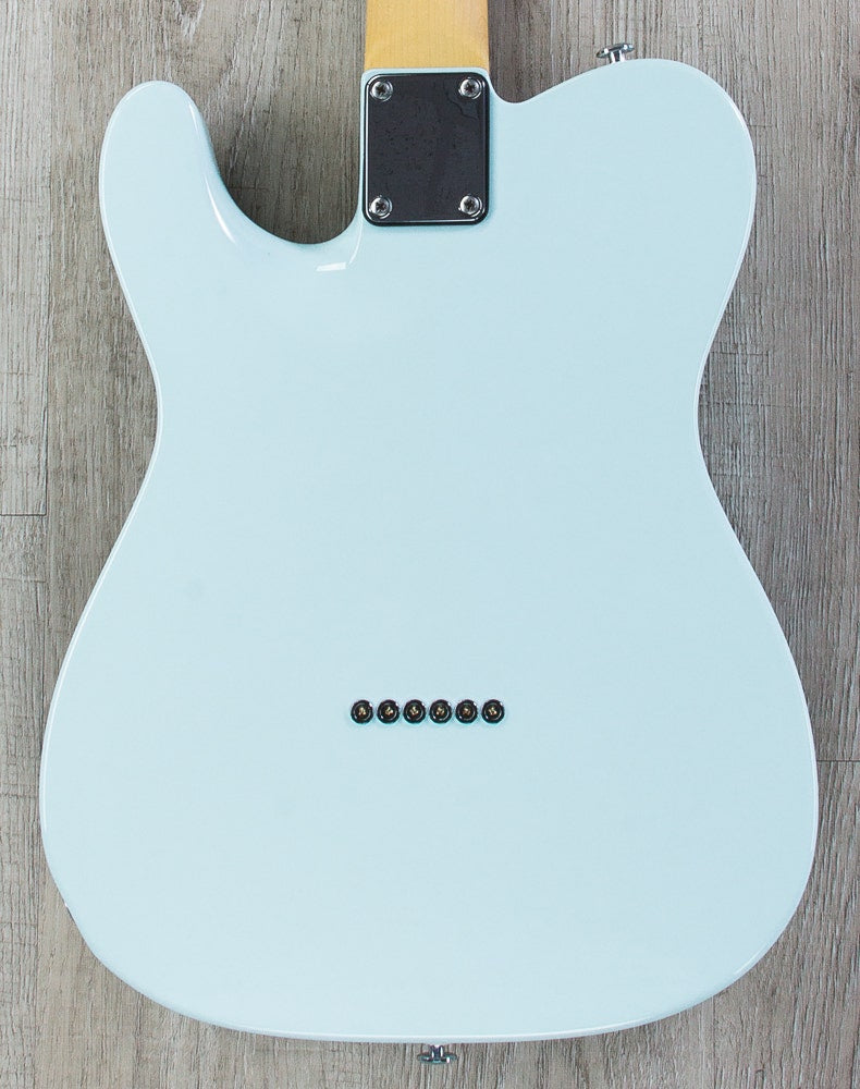 Suhr Alt T Pro Electric Guitar, Indian Rosewood Fretboard, Deluxe Padded Gig Bag - Sonic Blue