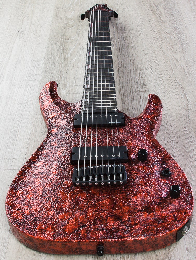 ESP 40th Anniversary NAMM Exhibition Limited EXL Horizon NT 8-String Electric Guitar with Hardshell Case - Scab Red