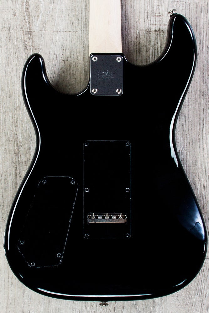 G&L USA S-500 RMC Electric Guitar, Flame Maple Top, Rosewood Fingerboard, Hard Case - Redburst