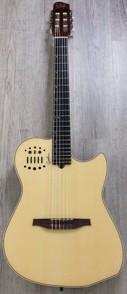 Godin MultiAc SA Series Nylon String Acoustic-Electric Guitar with Bag - Natural HG (B-STOCK)