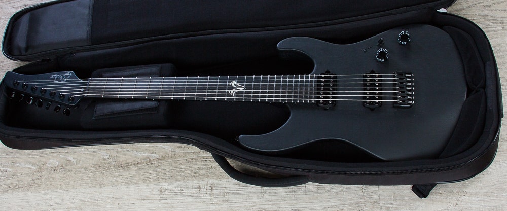 Suhr Modern 7 Satin 7-String Electric Guitar - Black Satin
