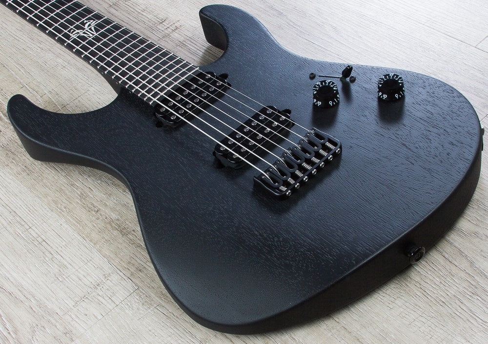Suhr Modern 7 Satin 7-String Electric Guitar - Black Satin