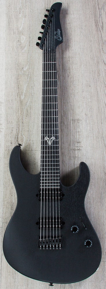Suhr Modern 7 Satin 7-String Electric Guitar - Black Satin