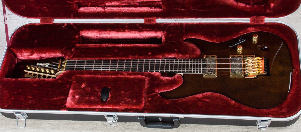 Ibanez S6UC DM S Prestige Uppercut Electric Guitar with Case - Dark Mocha (B-STOCK)