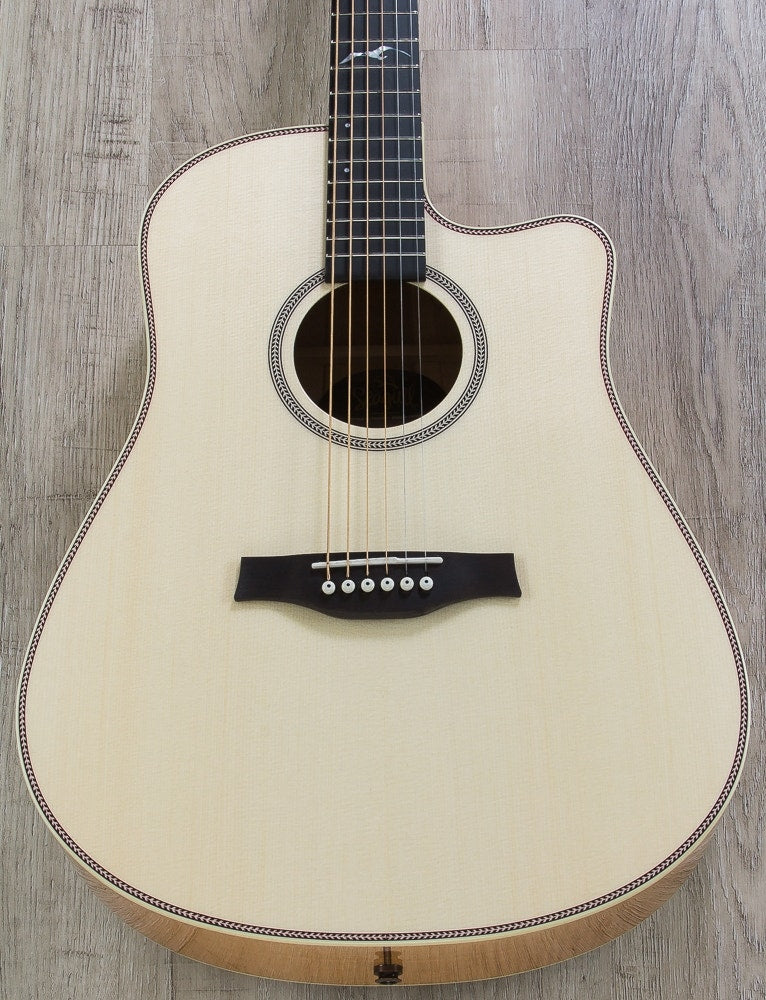 Seagull Artist Cameo CW Element Acoustic Guitar with Deluxe TRIC - Natural Satin (B-STOCK)
