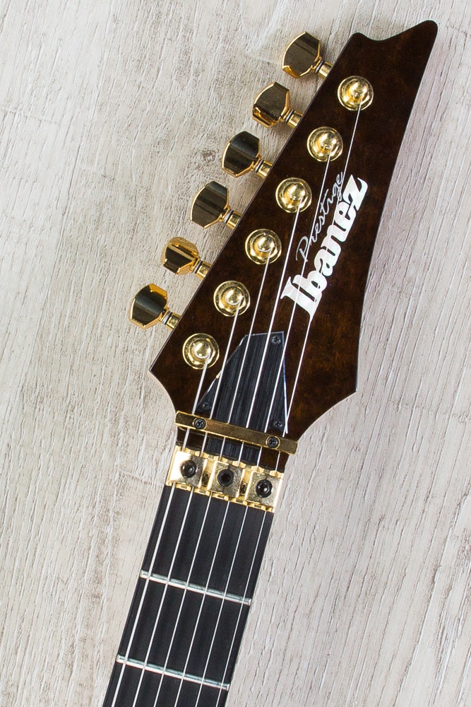 Ibanez S6UC DM S Prestige Uppercut Electric Guitar with Case - Dark Mocha (B-STOCK)