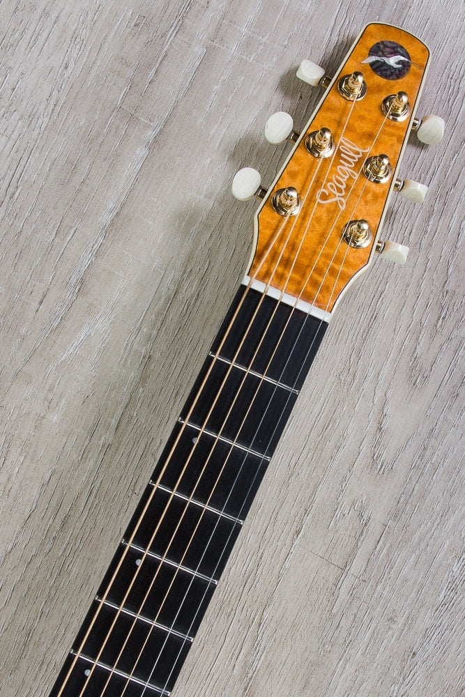 Seagull Artist Cameo CW Element Acoustic Guitar with Deluxe TRIC - Natural Satin (B-STOCK)