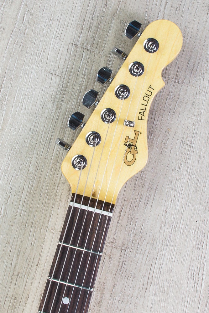 G&L USA Fallout Electric Guitar, Rosewood Fingerboard, Hard Case - Spanish Copper Metallic