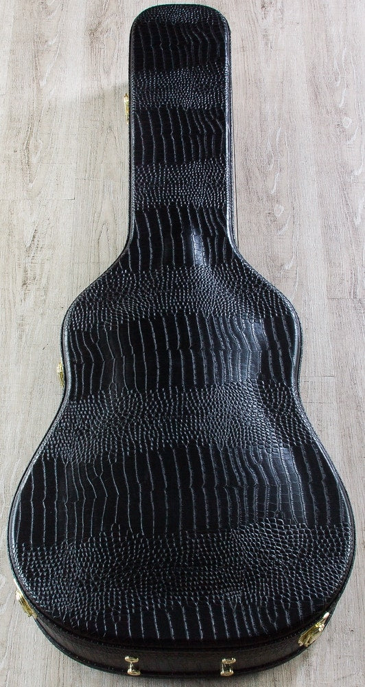 Guild D-55 Acoustic Guitar, Ebony Fingerboard, Hard Case - Antique Sunburst