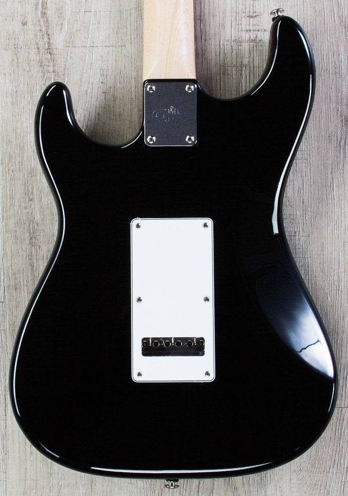 G&L USA Comanche Electric Guitar, Maple Fingerboard, Hard Case - Jet Black