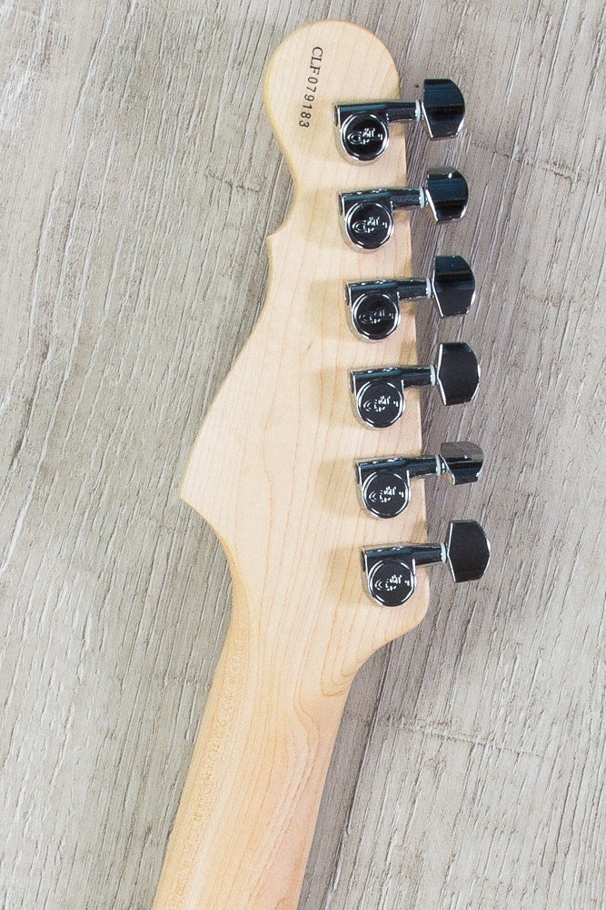 G&L USA Comanche Electric Guitar, Maple Fingerboard, Hard Case - Jet Black
