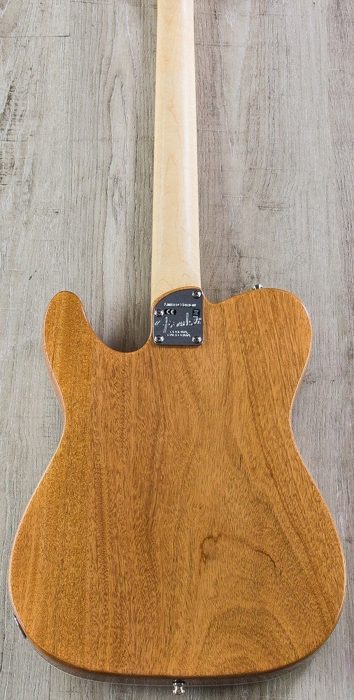 Fender 2017 Limited Edition American Elite Mahogany Tele Thinline Electric Guitar, Maple Fingerboard, Hard Case