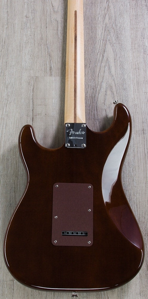 Fender Limited Edition Shedua Top Stratocaster Electric Guitar & Hard Case - Shaded Edge Burst