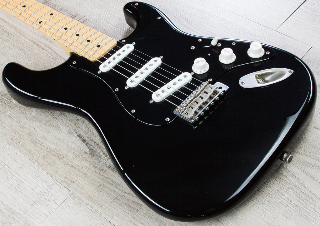 Iconic Custom Guitars Dark Side NOS Electric Guitar, Manlius Pickups, Hard Case - Gloss Black Finish